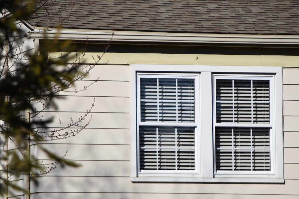 double-hung windows